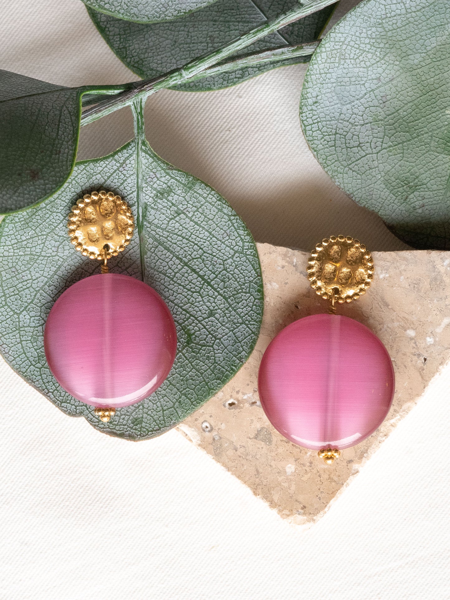 Boucles Mariam - Rose