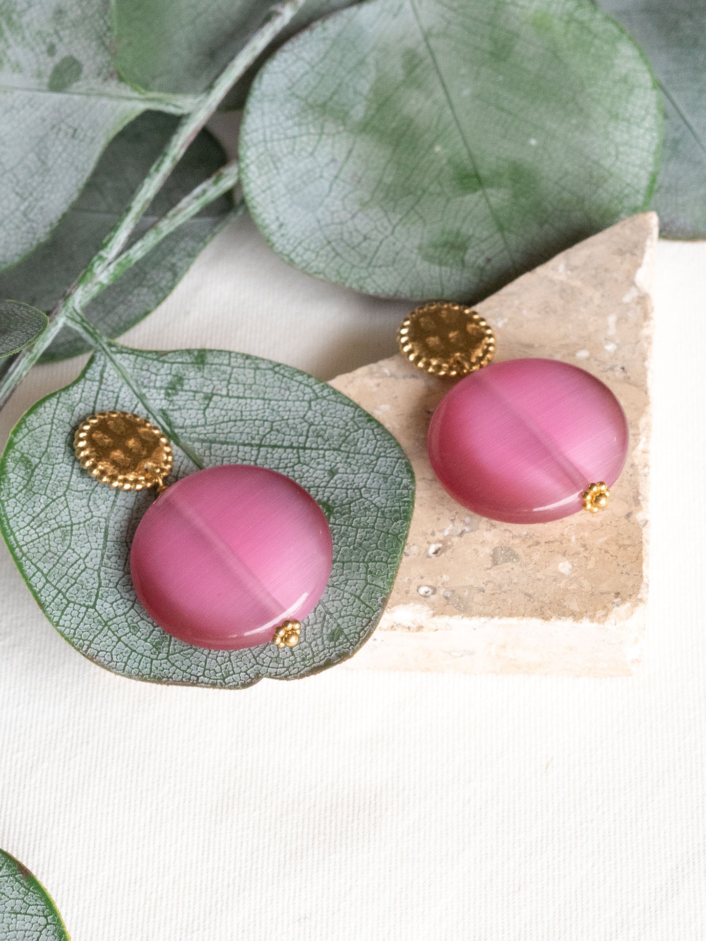 Boucles Mariam - Rose