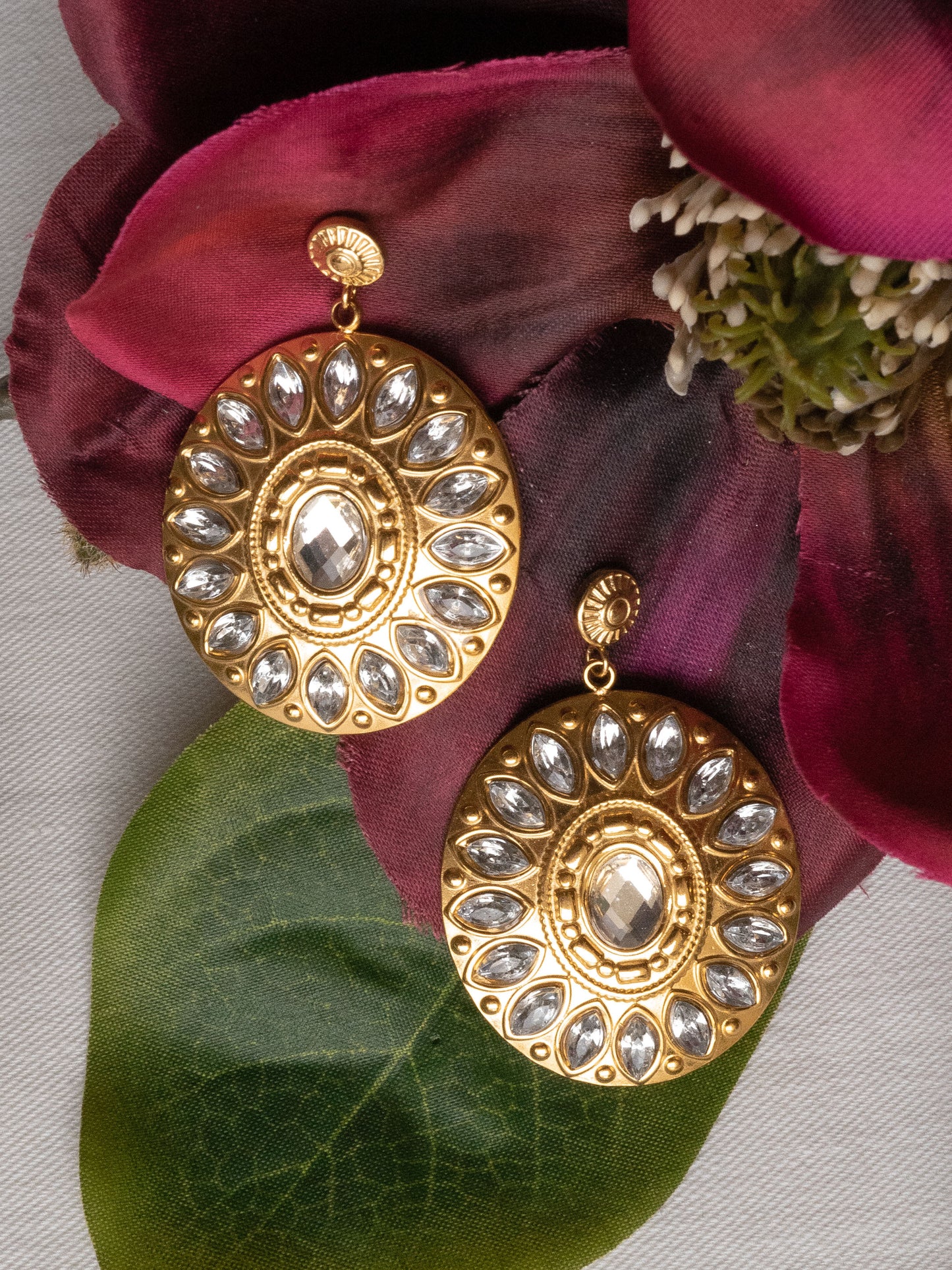 Boucles Gipsy - Blanc