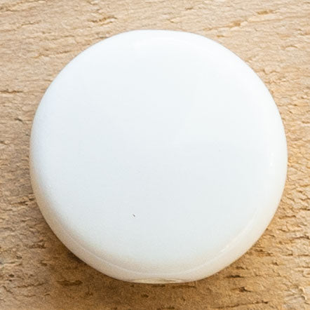 Charms Cercle plat blanc