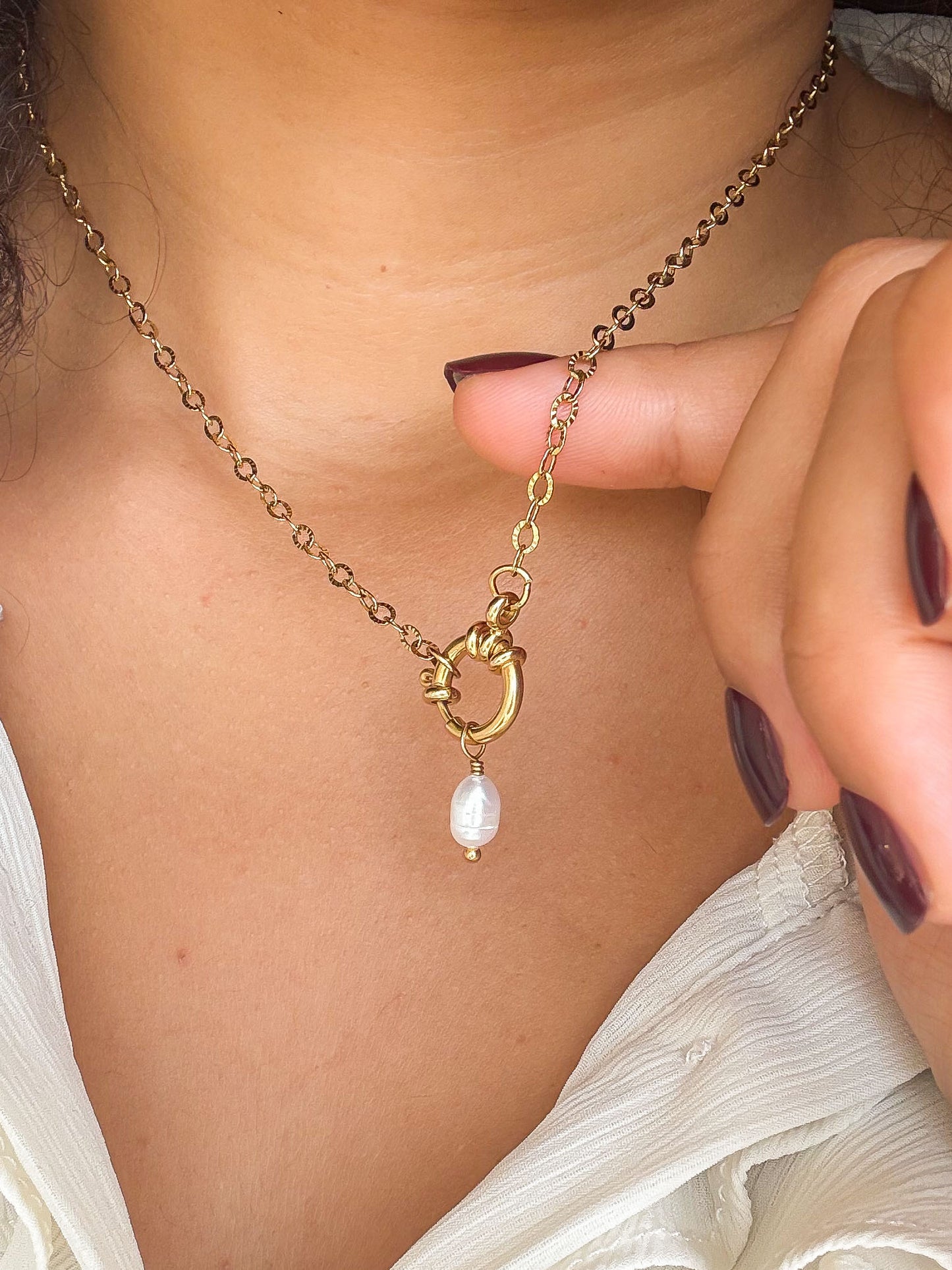 Collier personnalisable Rosana - Multi-pierres