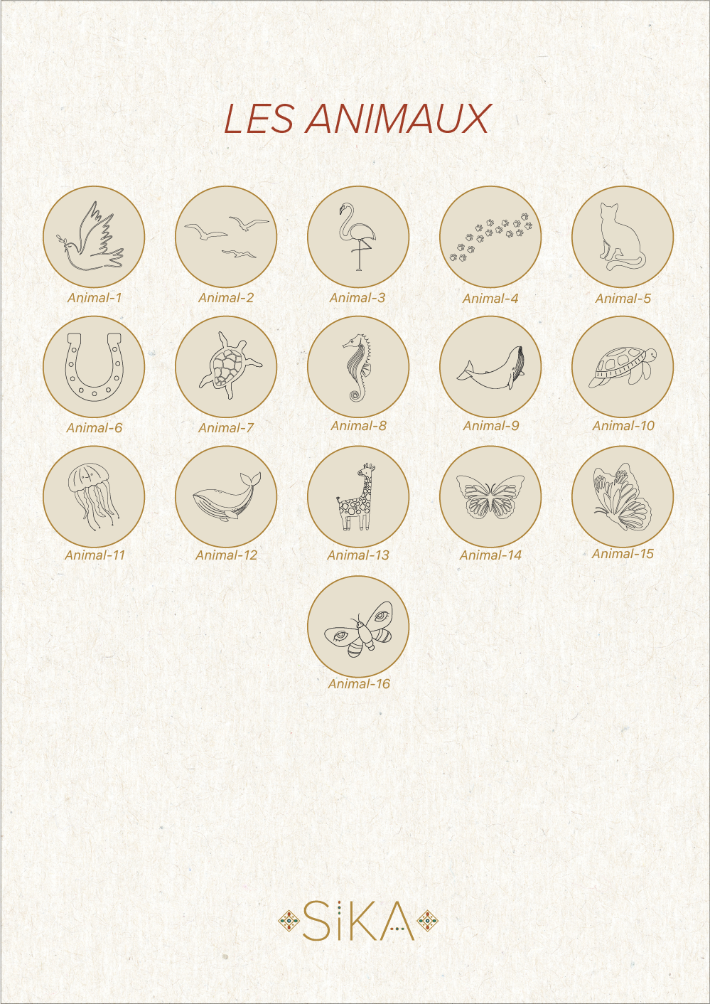 Médaille à graver Aliénor - Plaqué or - 8mm