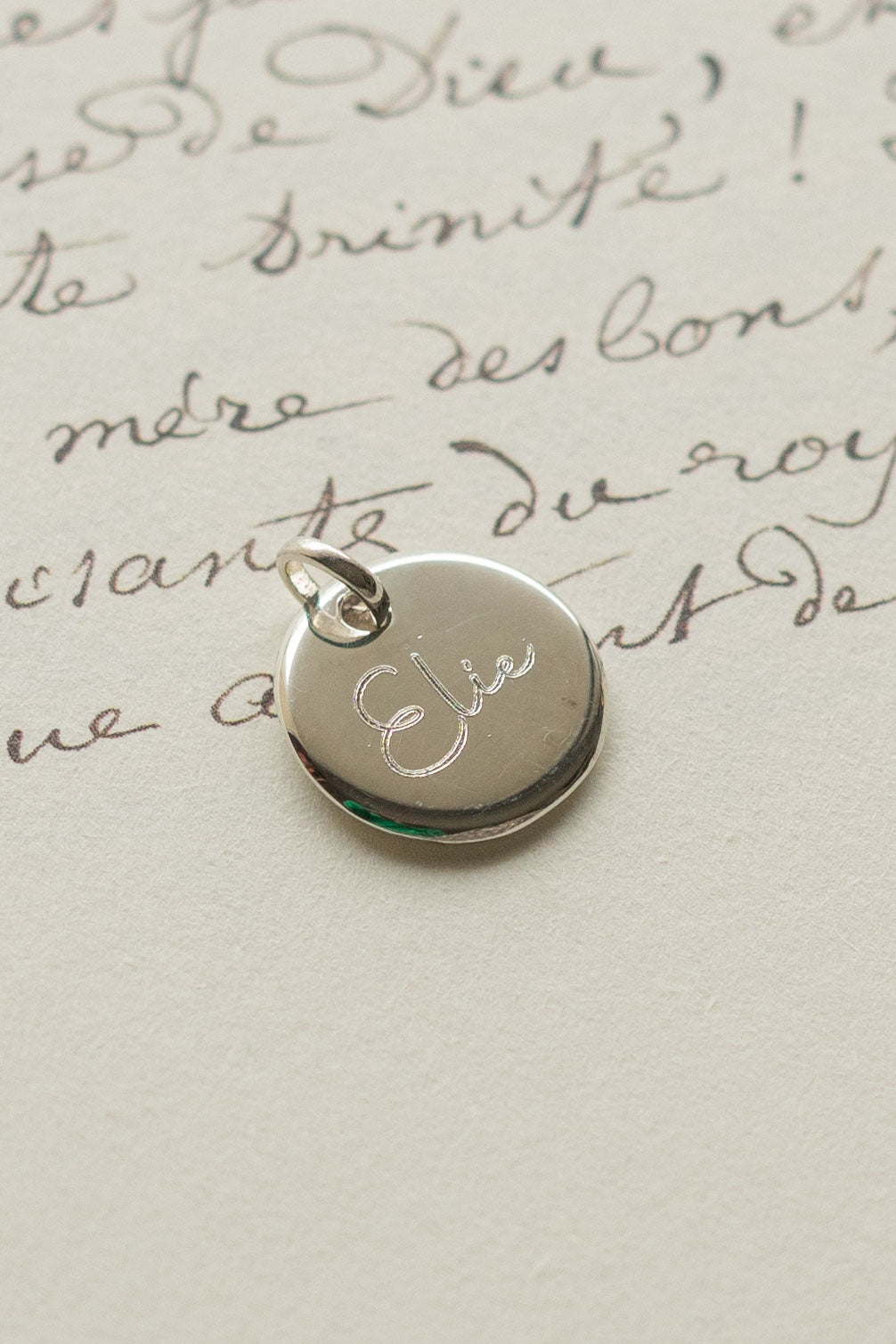 Médaille à graver Elizabeth - Argent