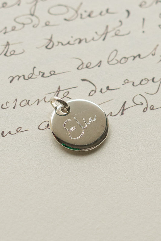 Médaille à graver Elizabeth - Argent