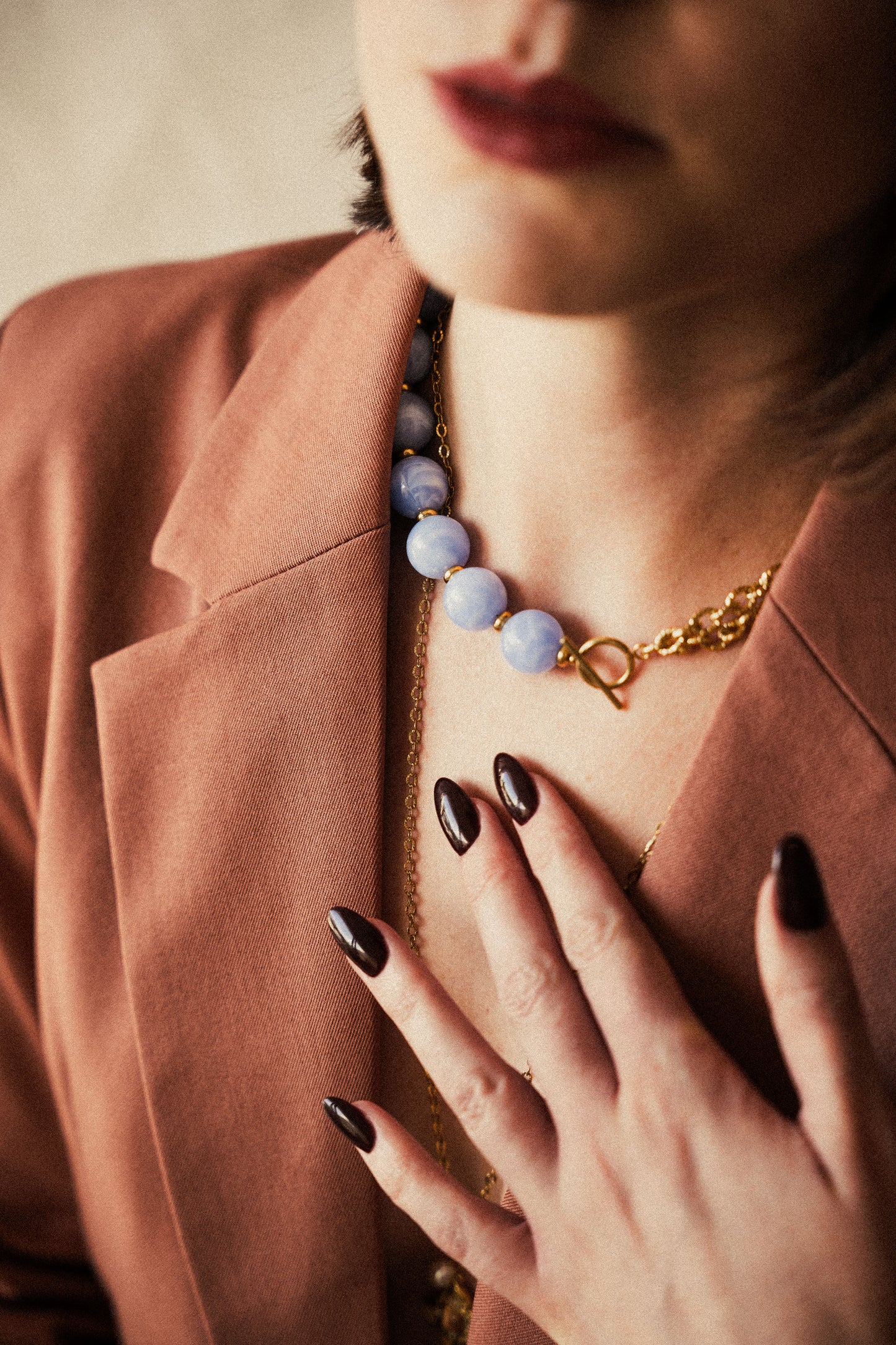 Collier Billie - Bleu