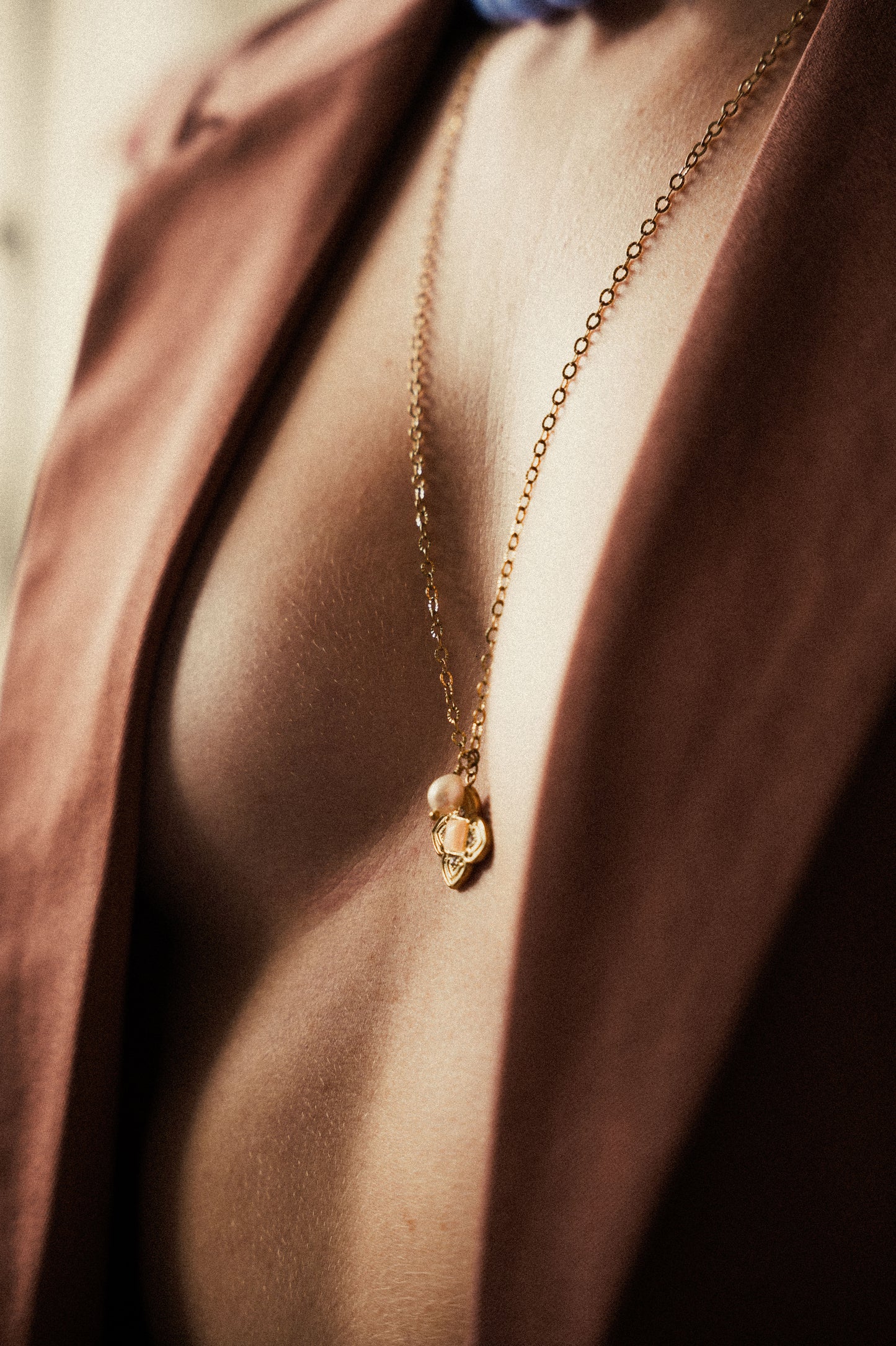 Collier sautoir Séréna - Perle d'eau douce