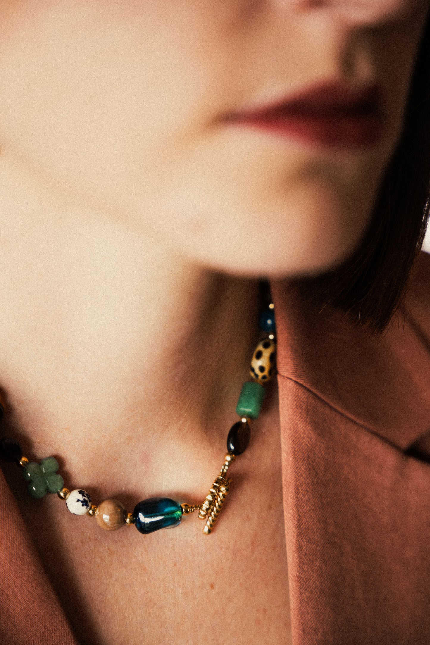 Collier Ysia - Multi-pierres