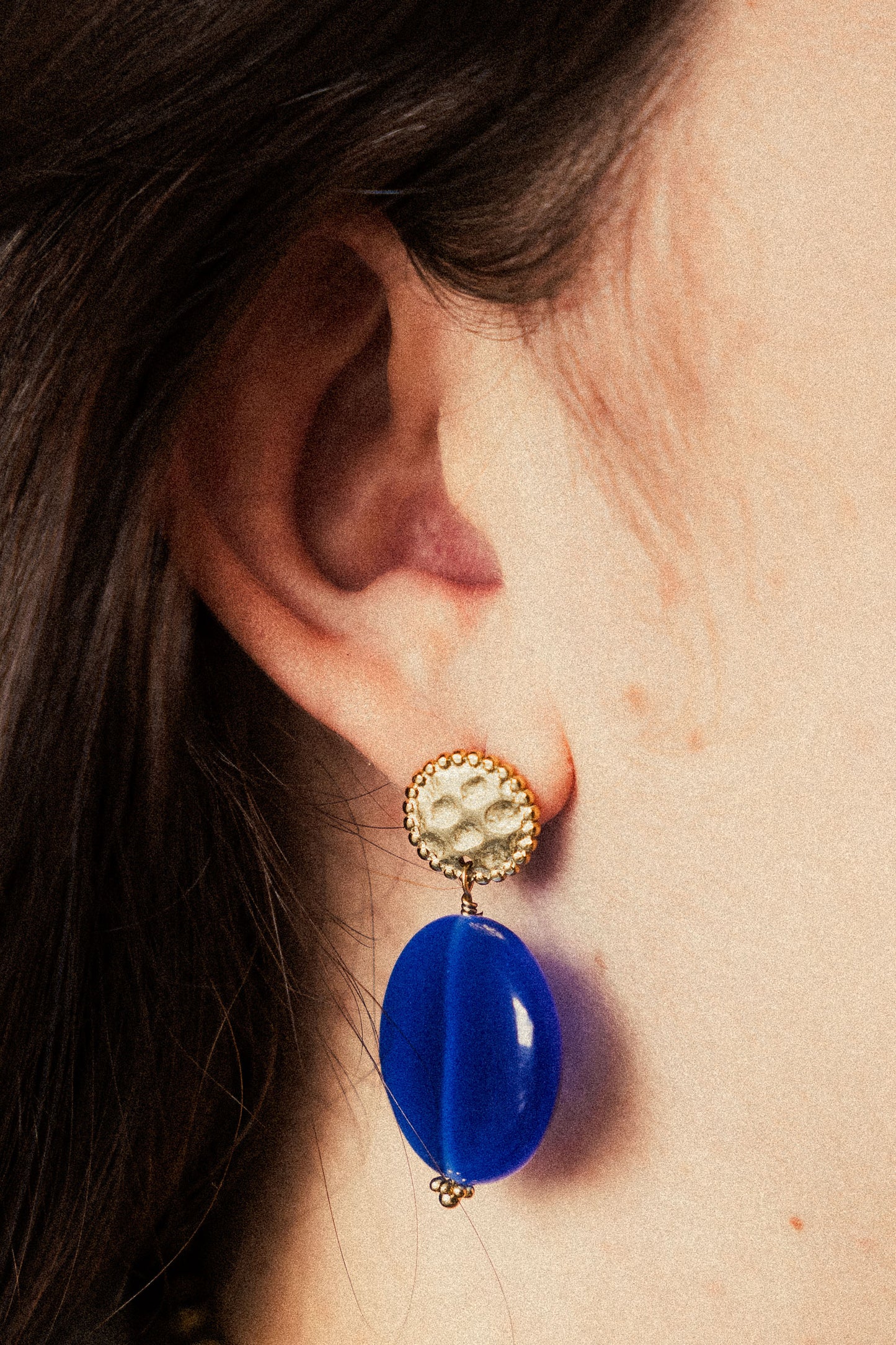 Boucles Mariam - Bleu