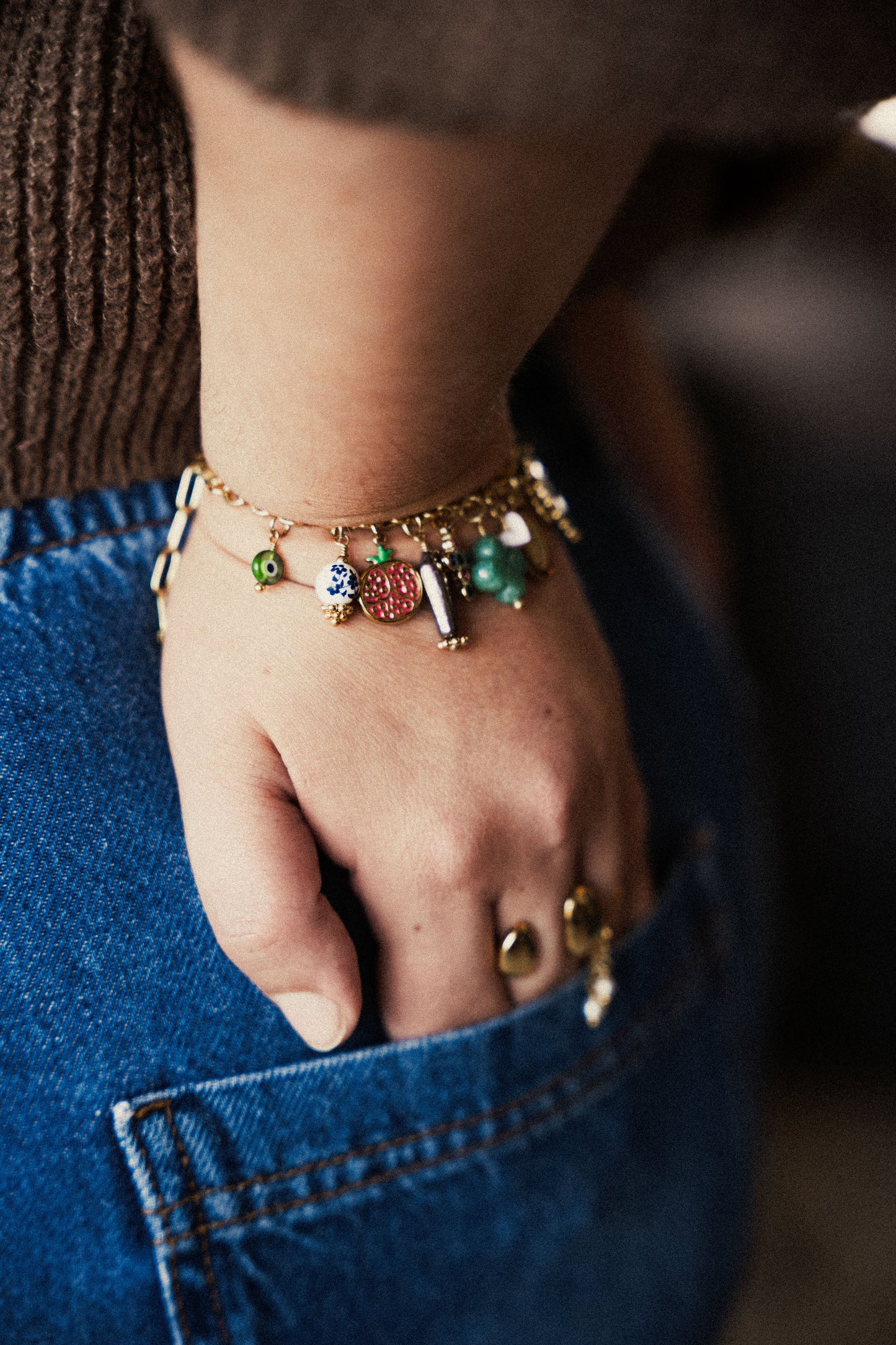 Bracelet Marceau - Multi-pierres