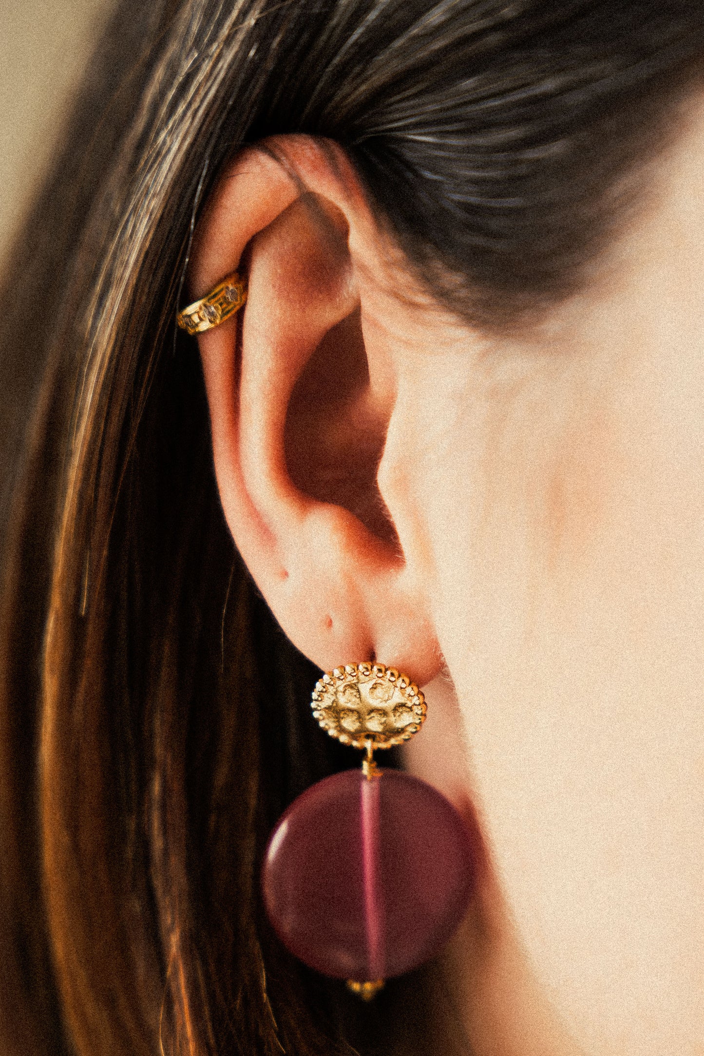 Boucles Mariam - Rose