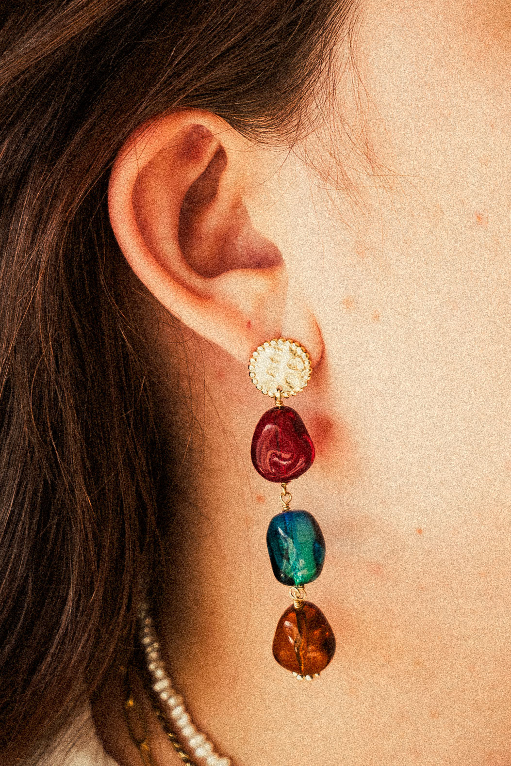 Boucles Aveline - Multicolore
