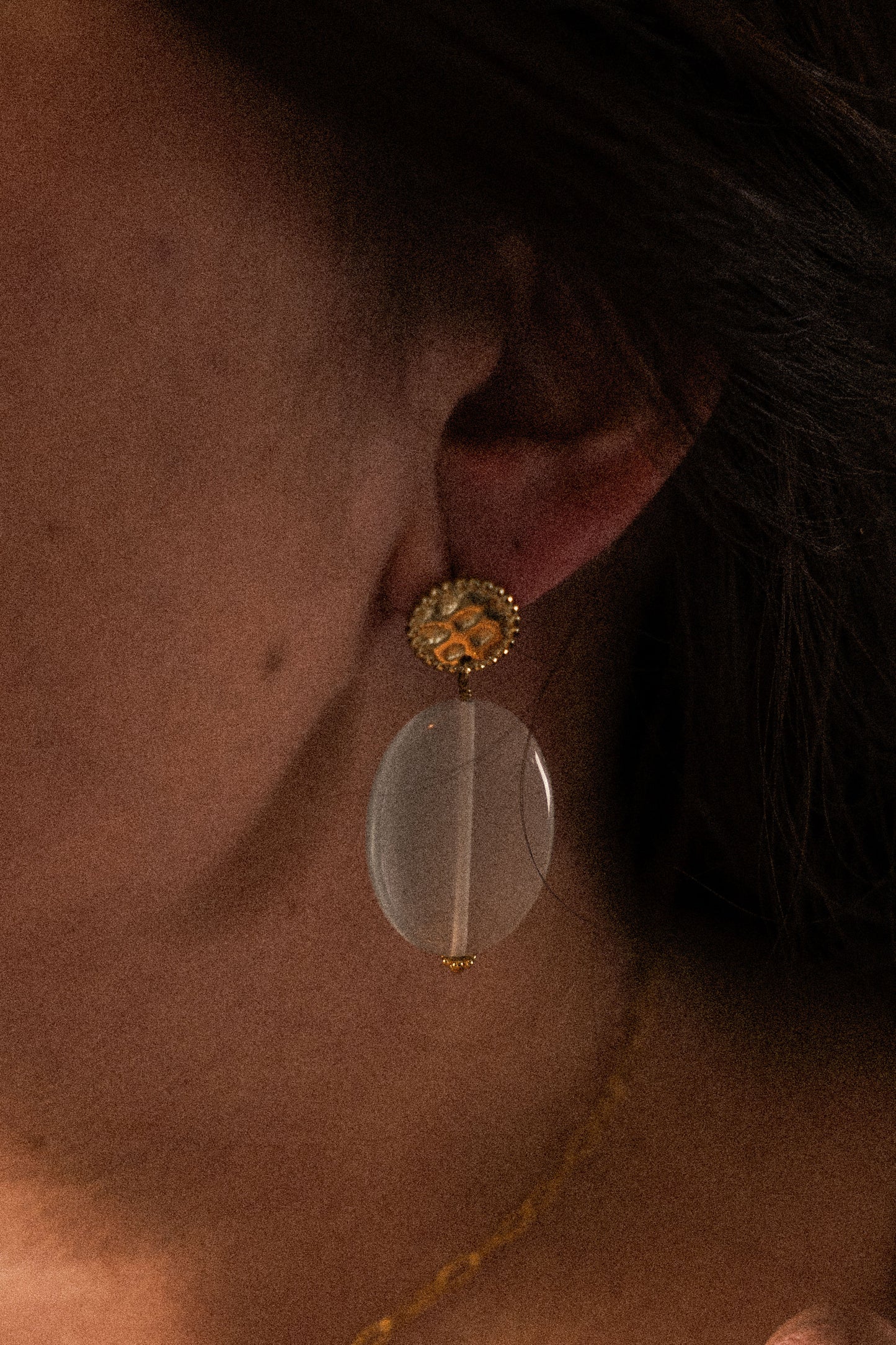 Boucles Mariam - Blanc