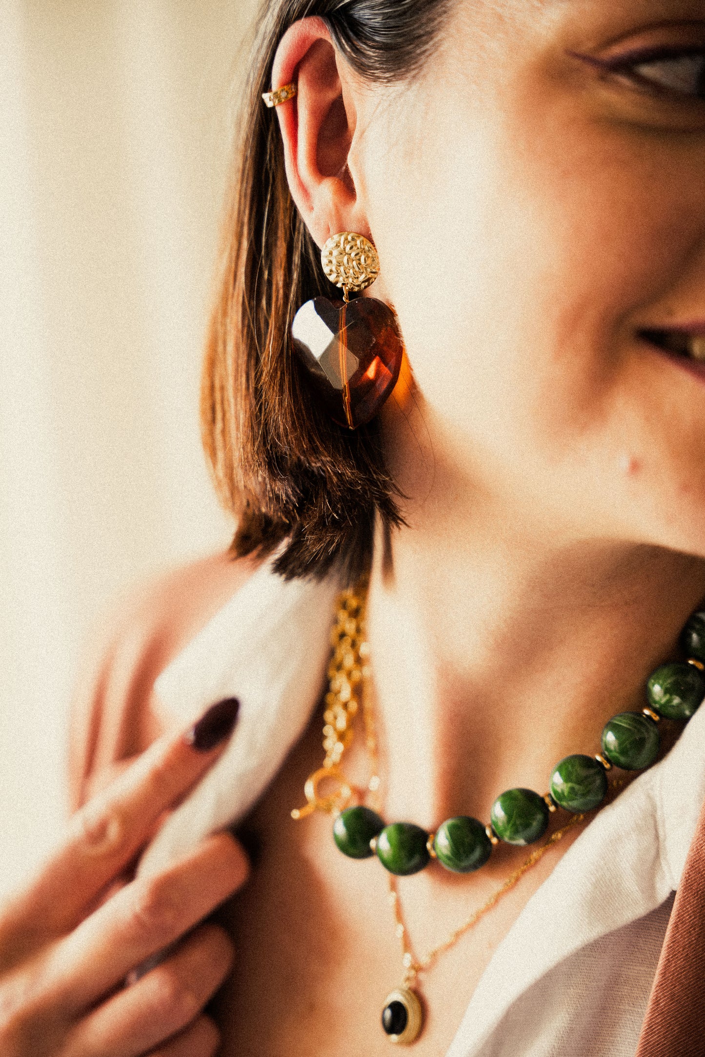 Boucles Brune - Caramel