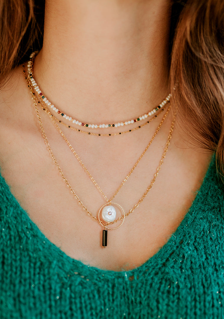 Collier Erica - Noir