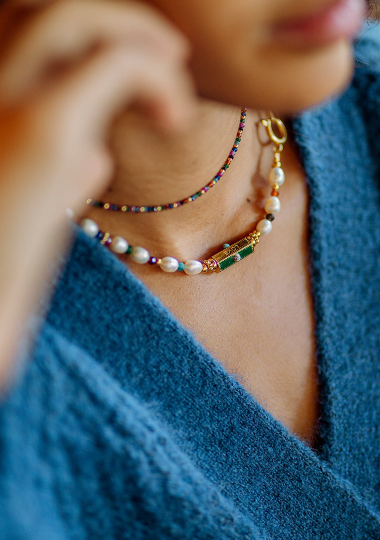 Collier Pablo - Multi-pierres