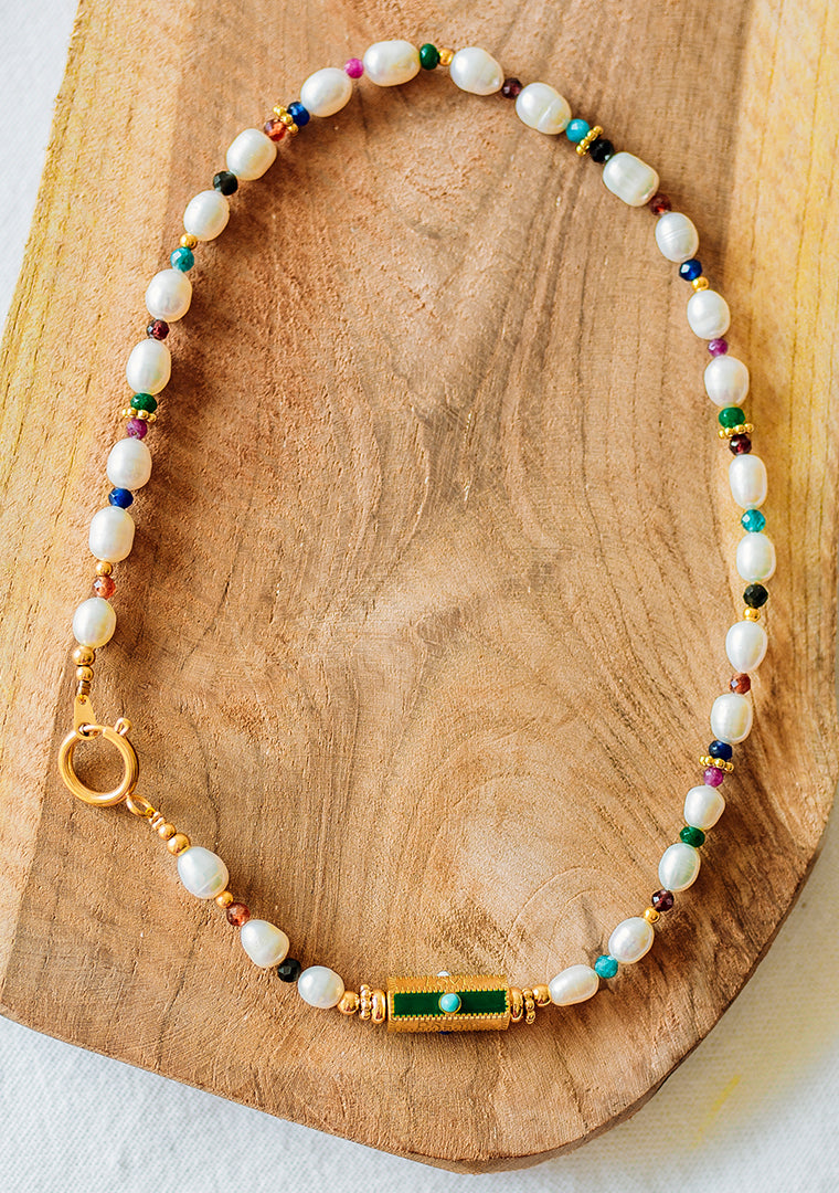 Collier Pablo - Multi-pierres
