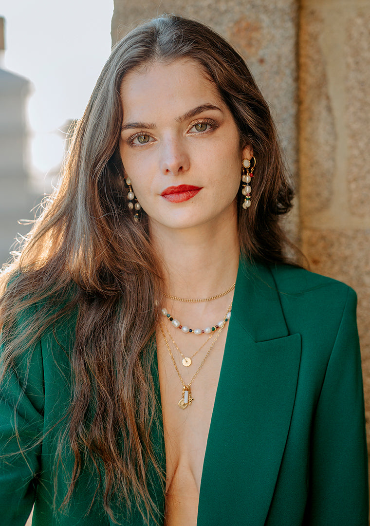 Collier Pablo - Multi-pierres