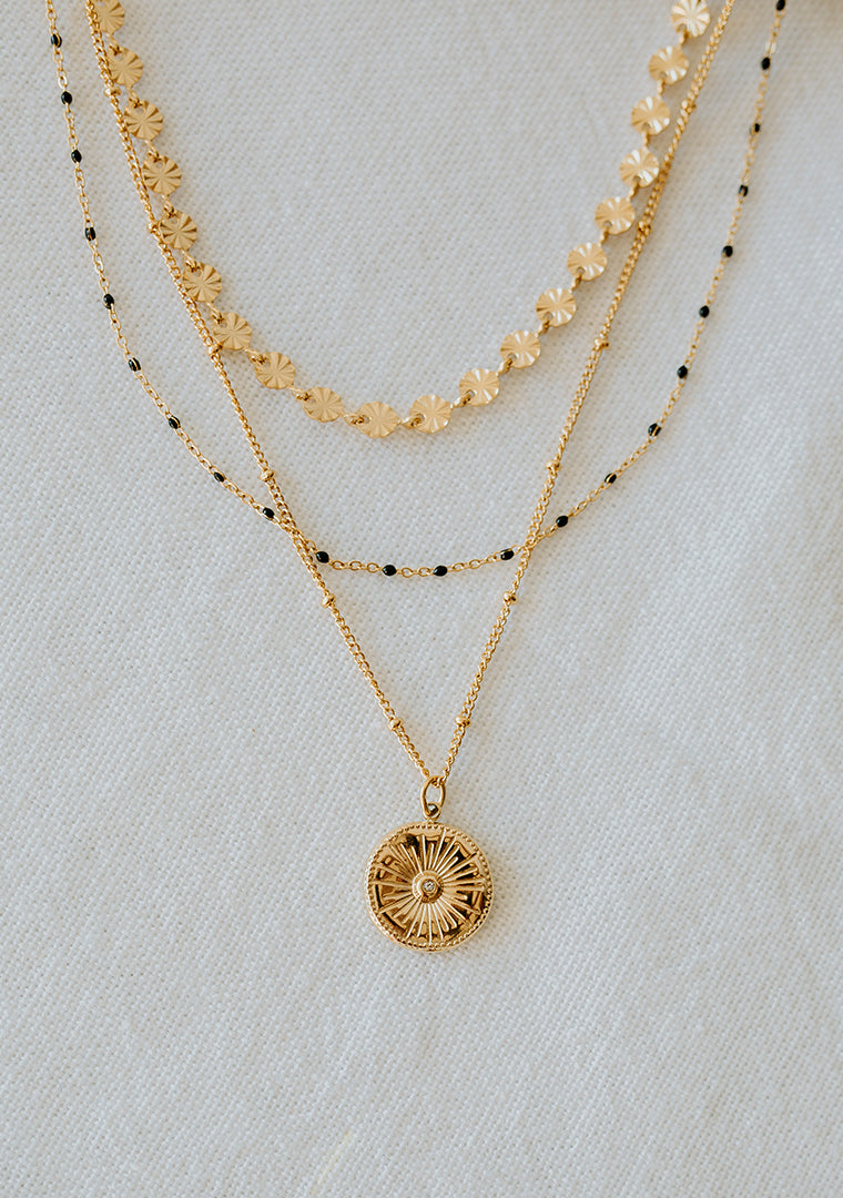 Collier triple rangs Alma