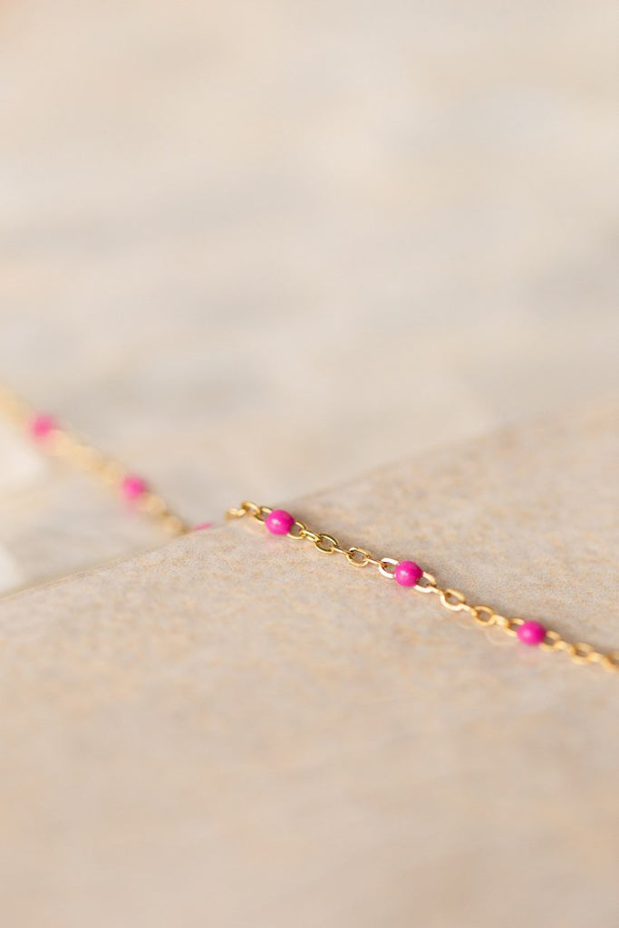 Collier Erica - Rose