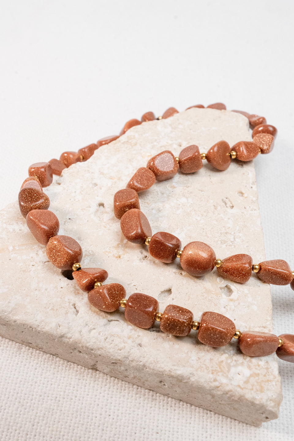 Collier Charlotte - Pierre de soleil