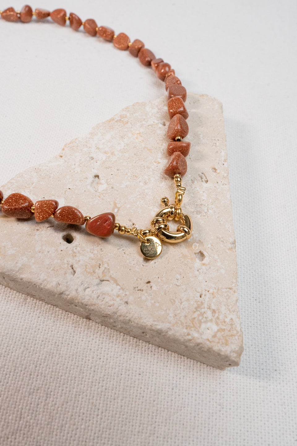 Collier Charlotte - Pierre de soleil
