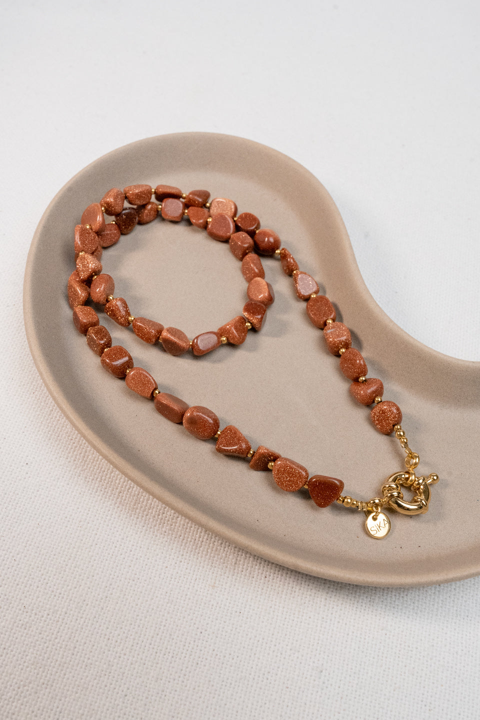 Collier Charlotte - Pierre de soleil