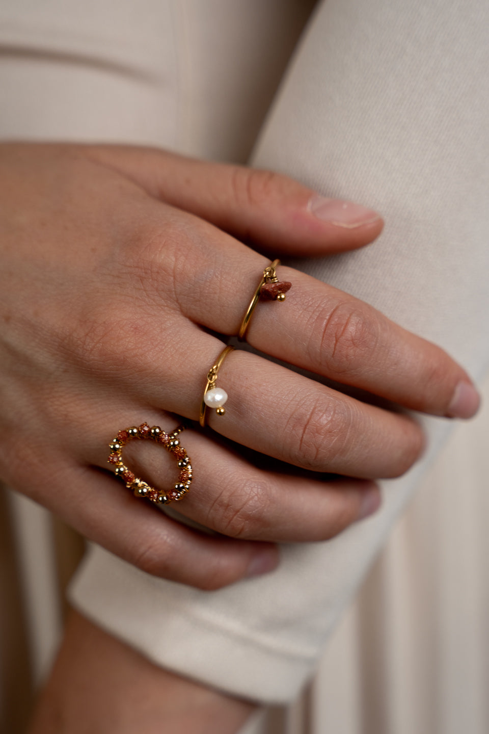 Bague Emy - Perle d’eau douce