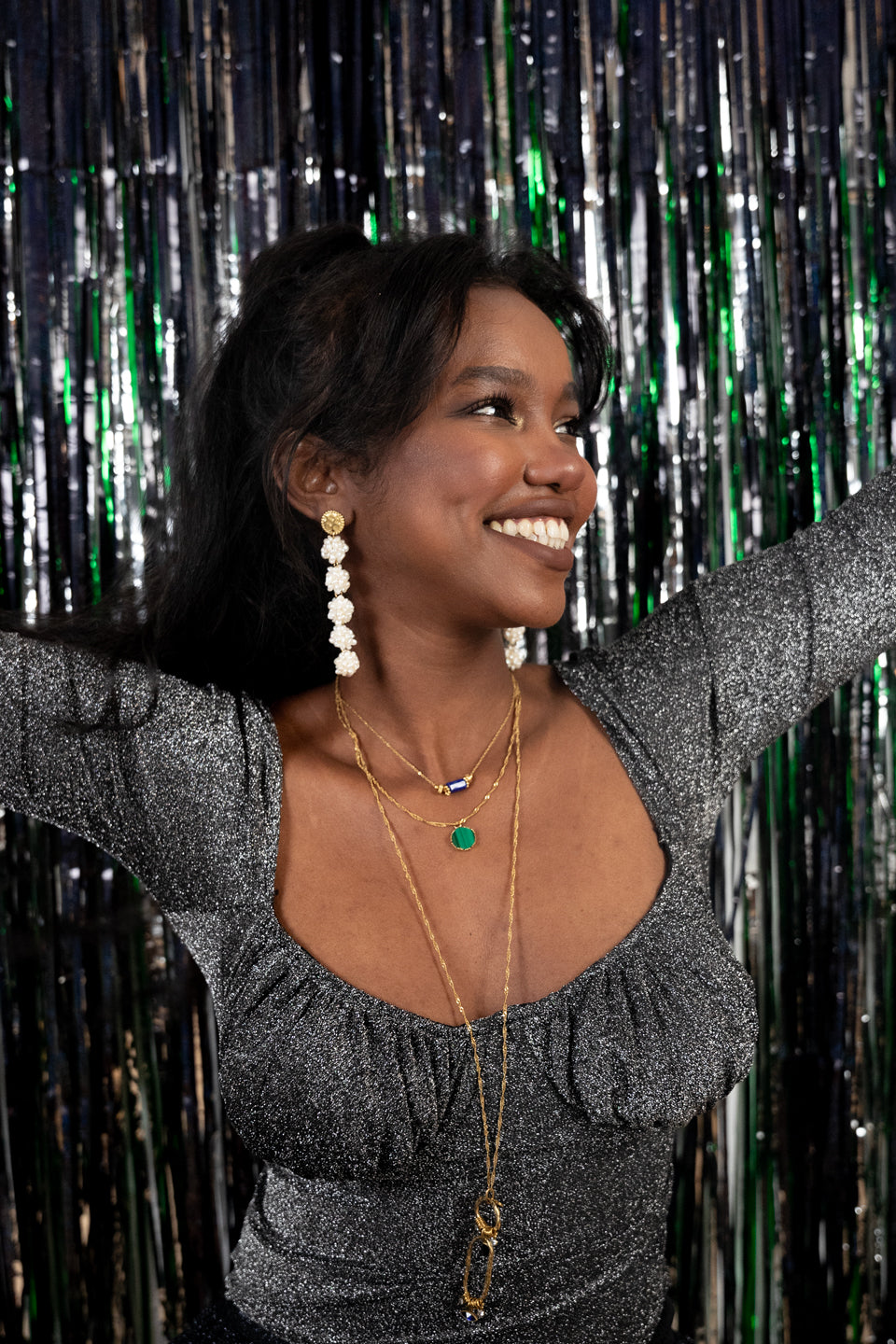 Ras de cou Layla - Amazonite