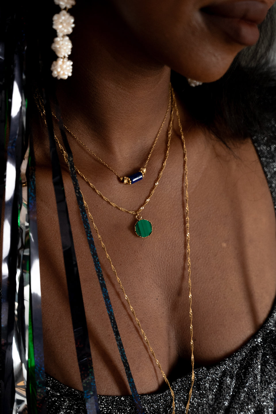 Ras de cou Layla - Lapis-Lazuli