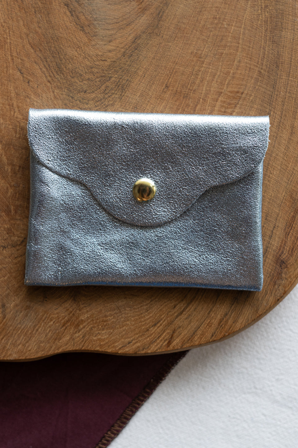 Pochette en cuir Soline