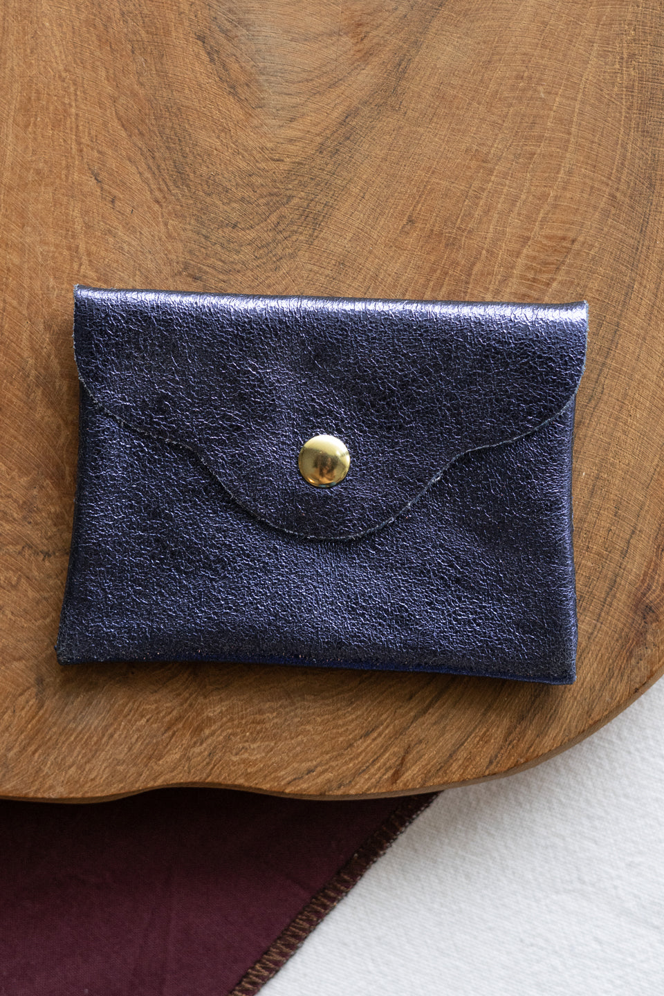 Pochette en cuir Soline