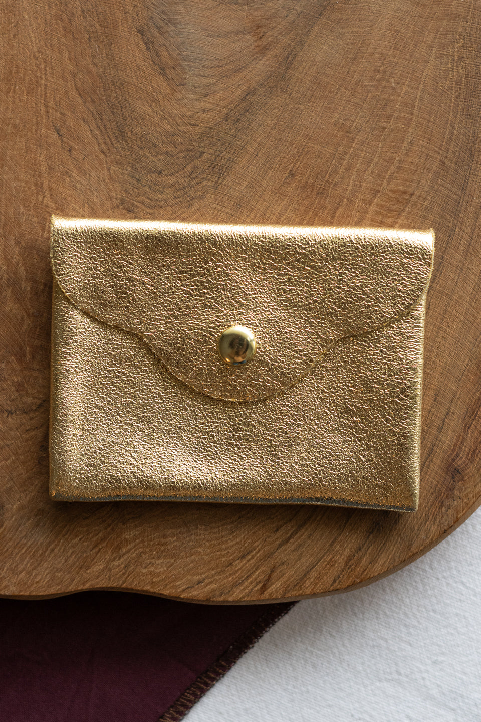Pochette en cuir Soline