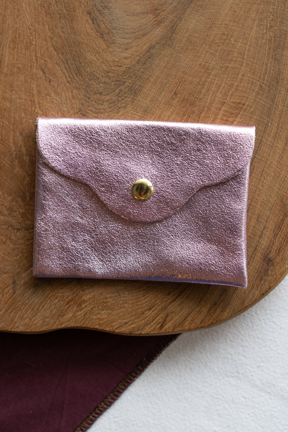 Pochette en cuir Soline
