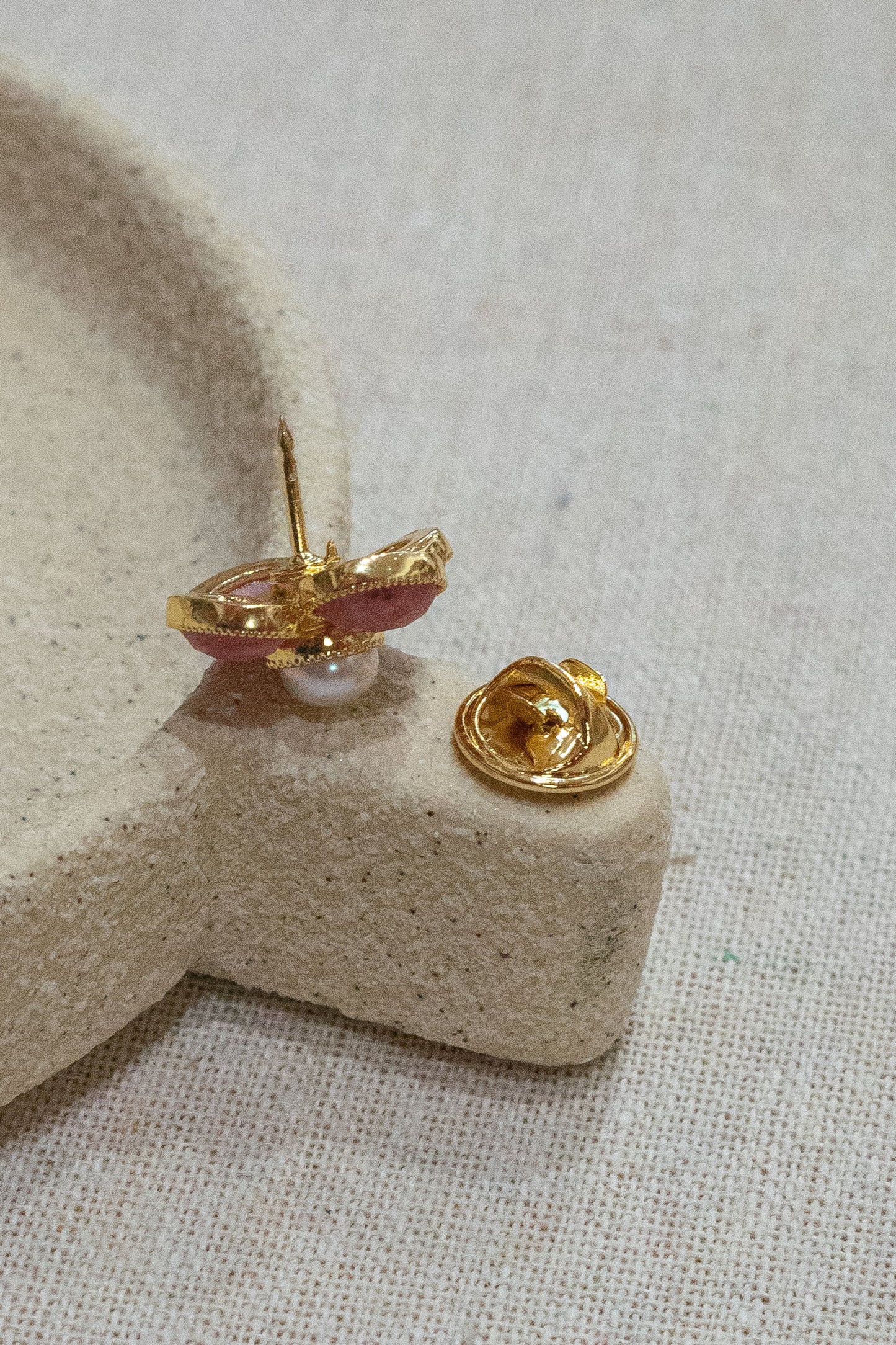 Pins broche Florie - Rhodonite