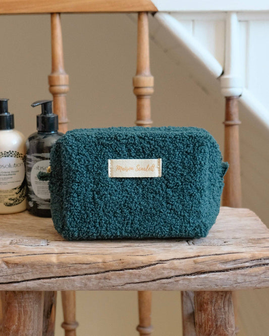 Trousse de toilette Charlotte - Moumoute Vert