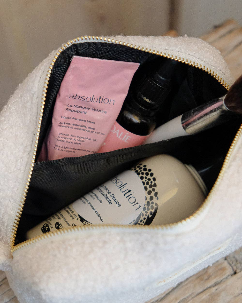 Trousse de toilette Charlotte - Moumoute Rose