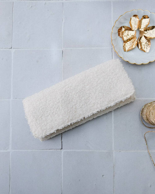 Pochette à bijoux Catherine - Moumoute Blanc