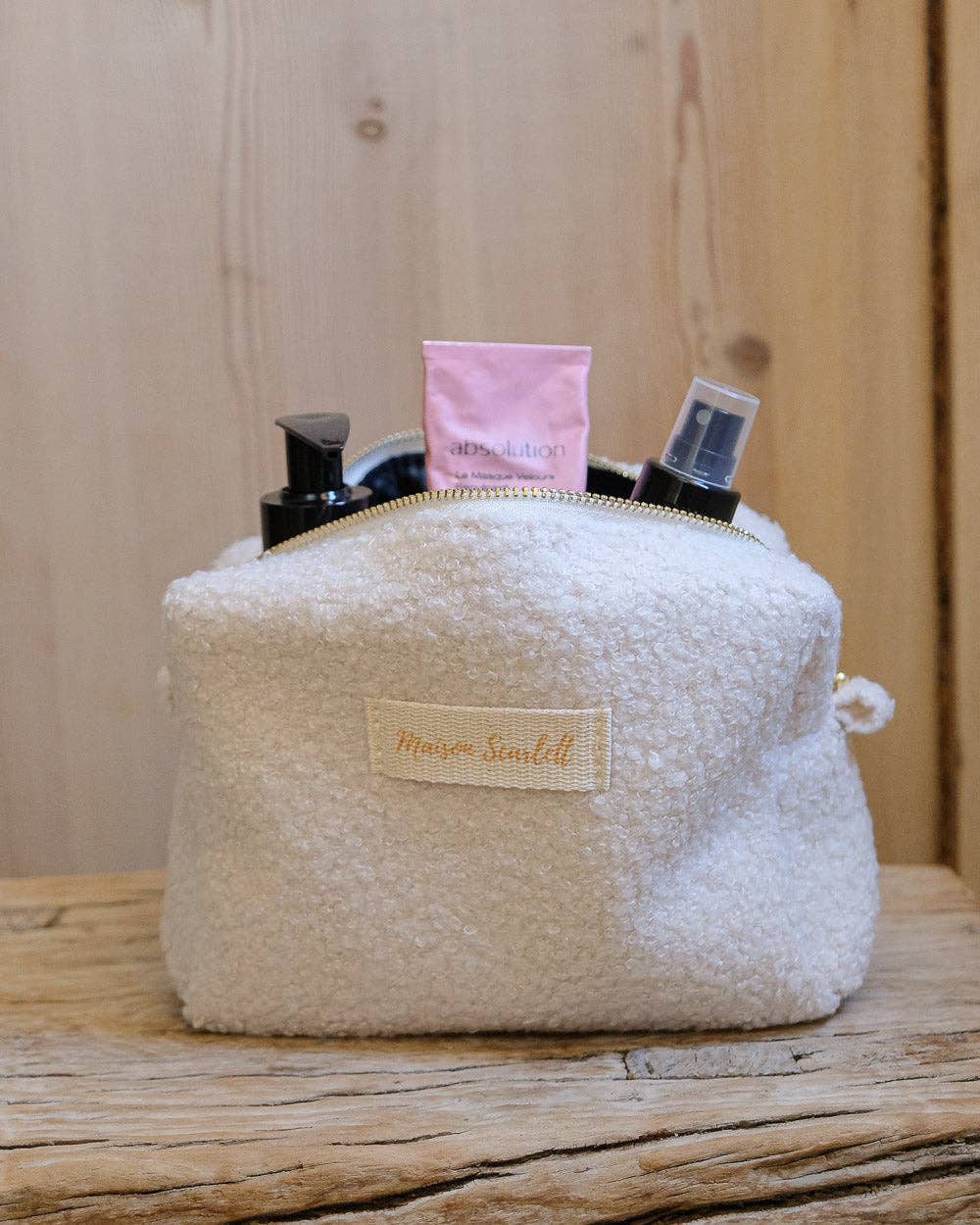 Trousse de toilette Charlotte - Moumoute Vert