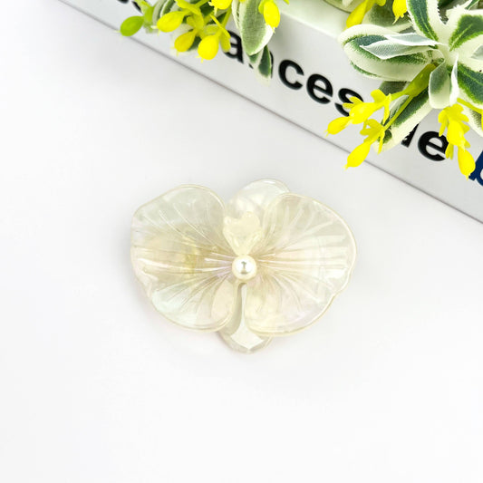 Pince Orchidée - Blanc