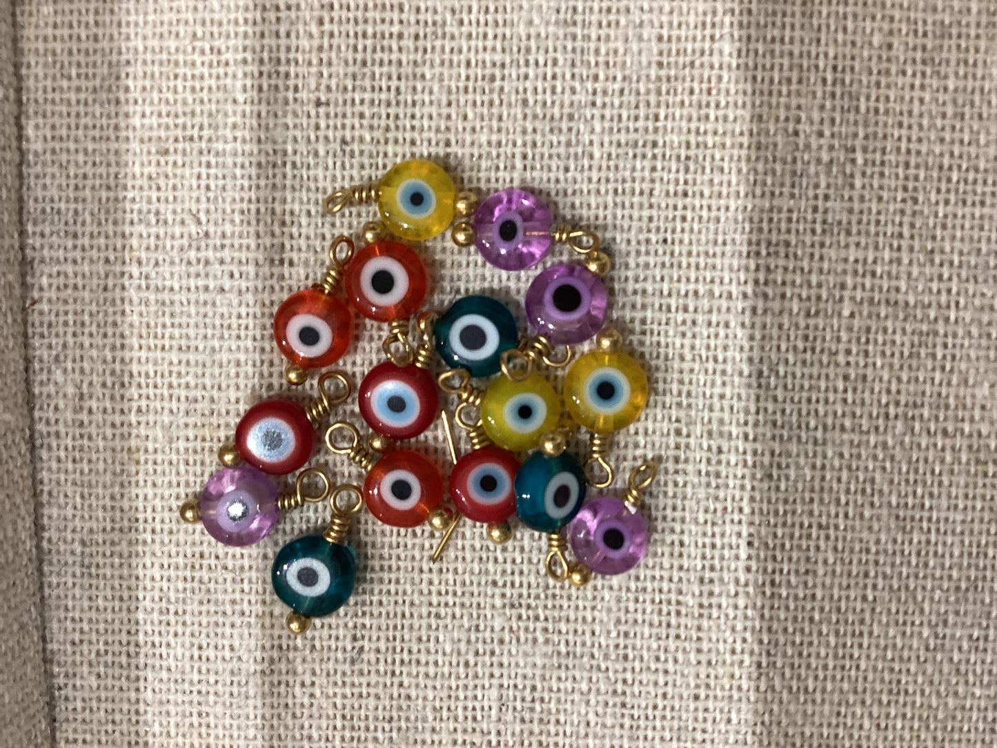Charms oeil multicolore
