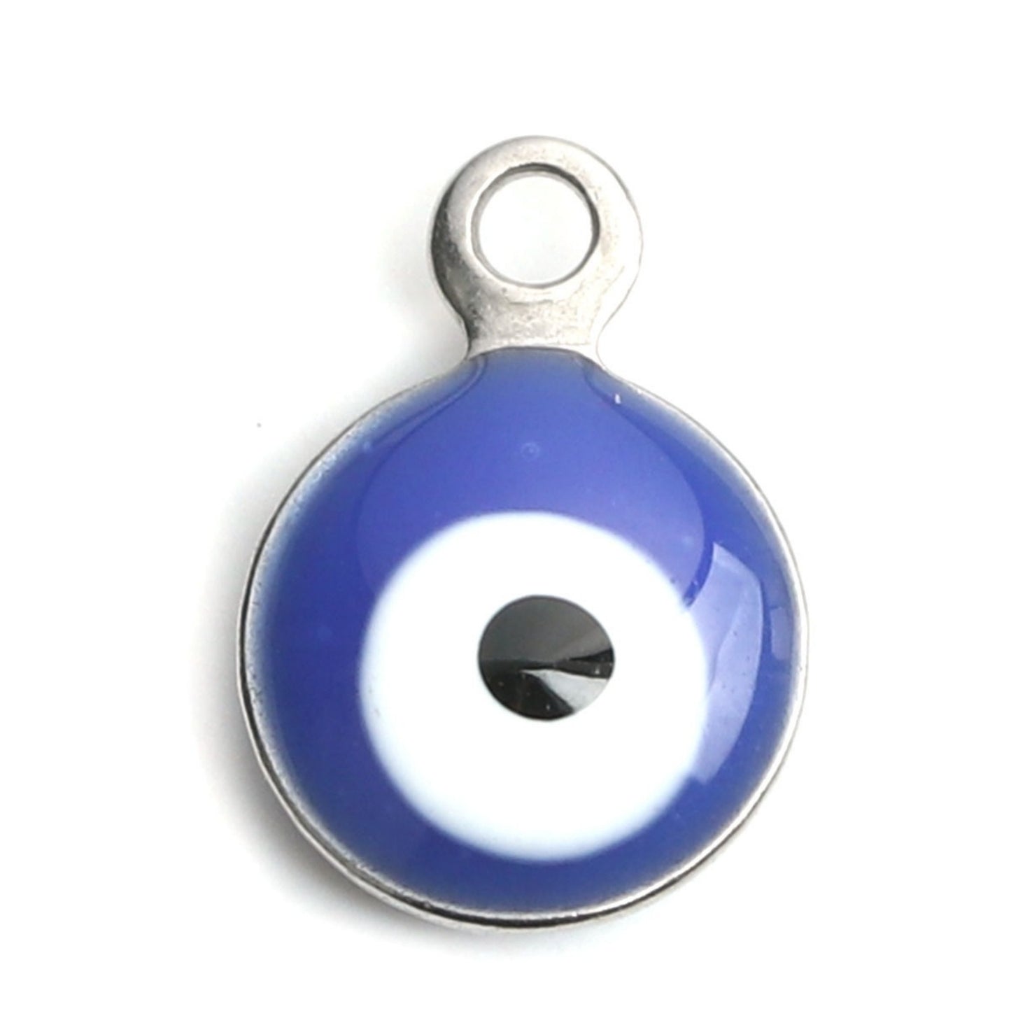 Charms Oeil bleu - Argent