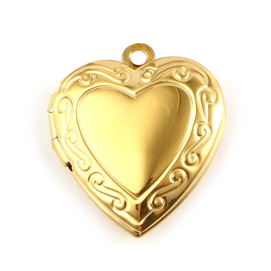 Charms Pendentif Photo - Coeur petit
