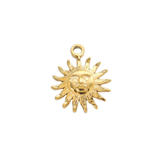 Charms Soleil Visage - Petit