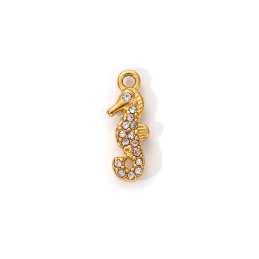 Charms Hippocampe Strass