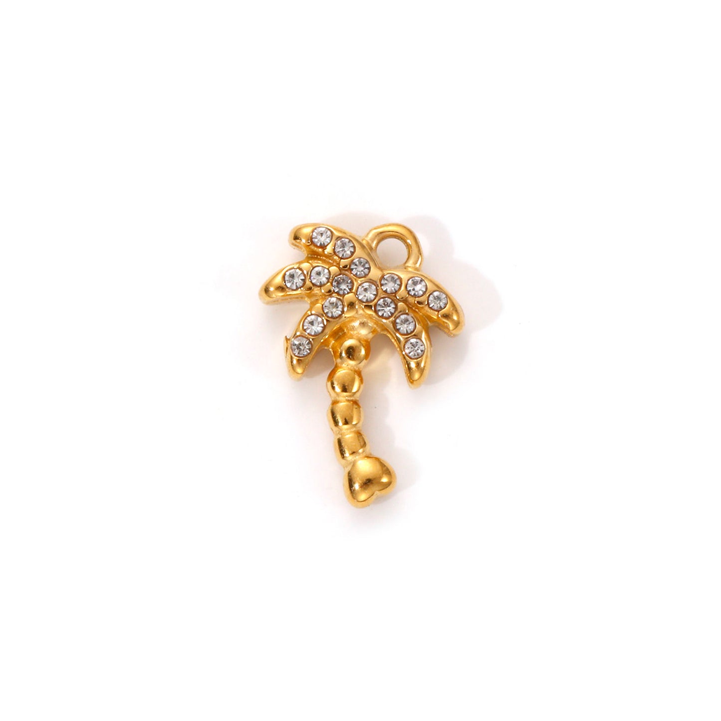 Charms Palmier Cocotier Strass