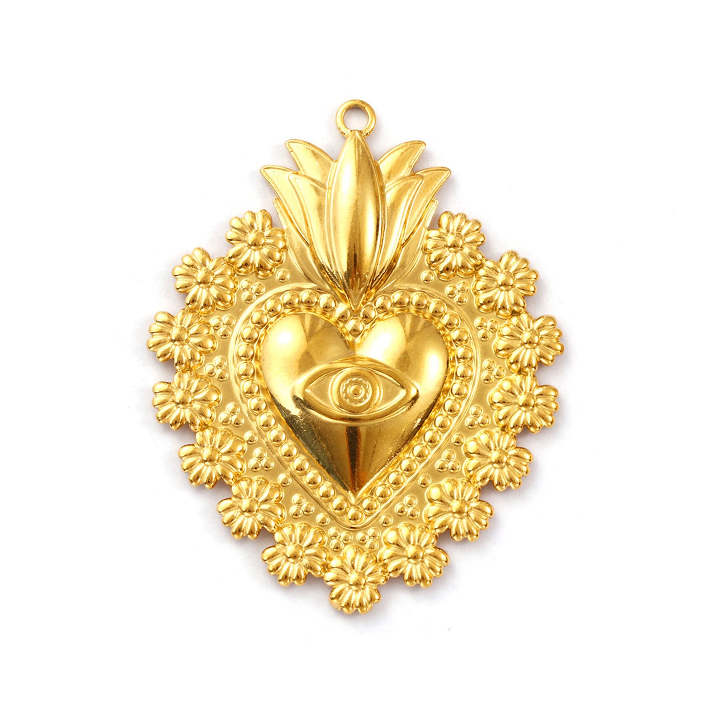 Charms Ex Voeto Coeur Oeil - Grand