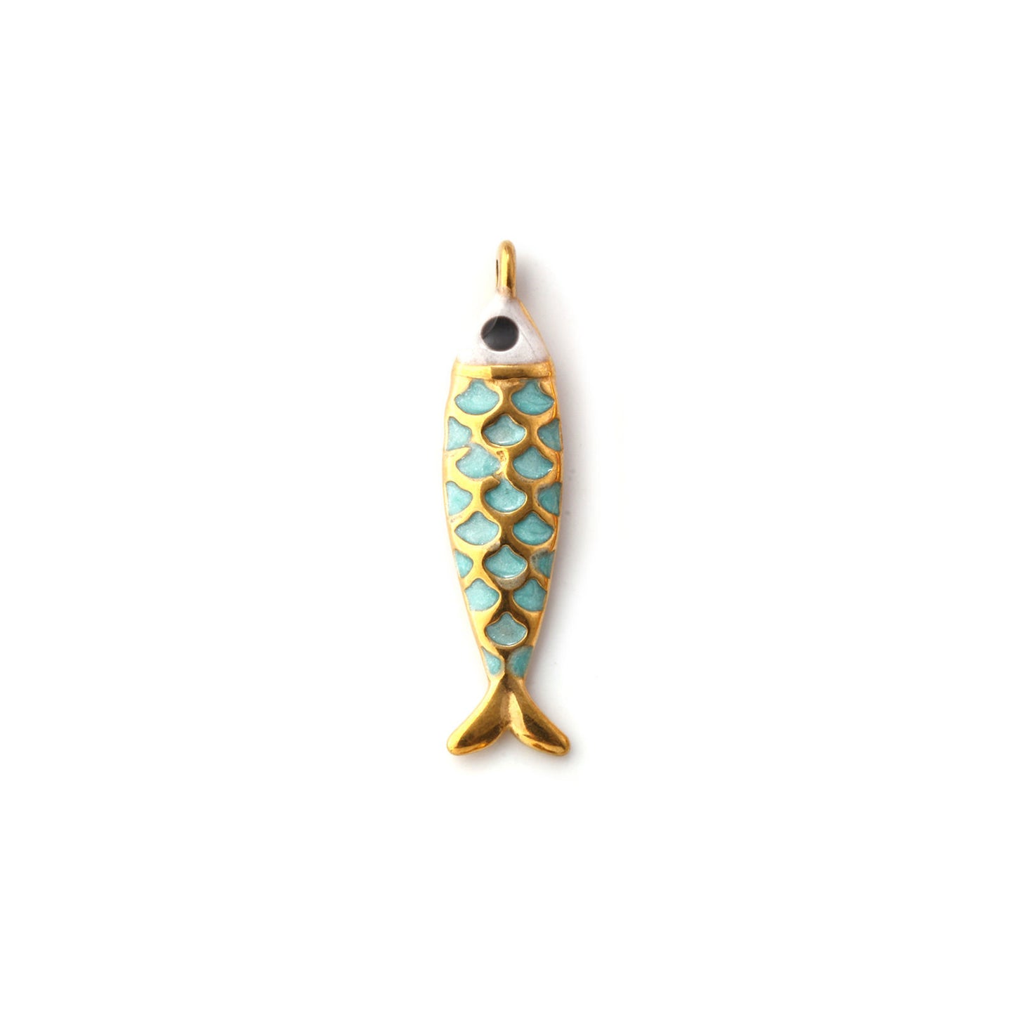 Charms Poisson Turquoise