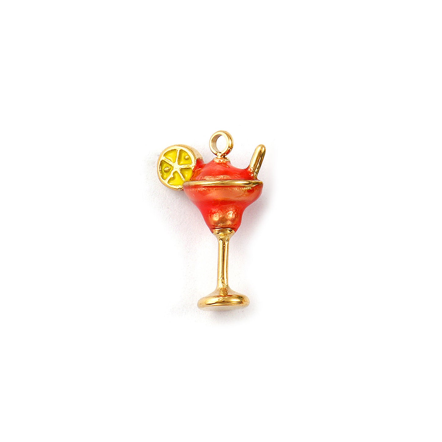 Charms Cocktail Citron - Email Orange jaune