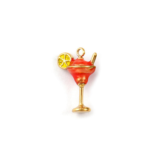 Charms Cocktail Citron - Email Orange jaune