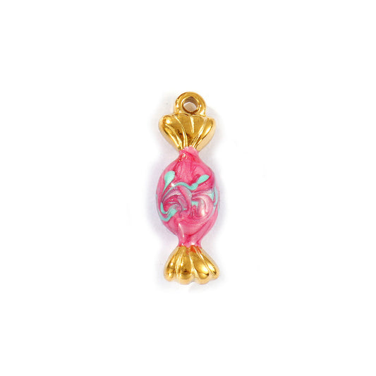 Charms Bonbon - Email Rose Bleu